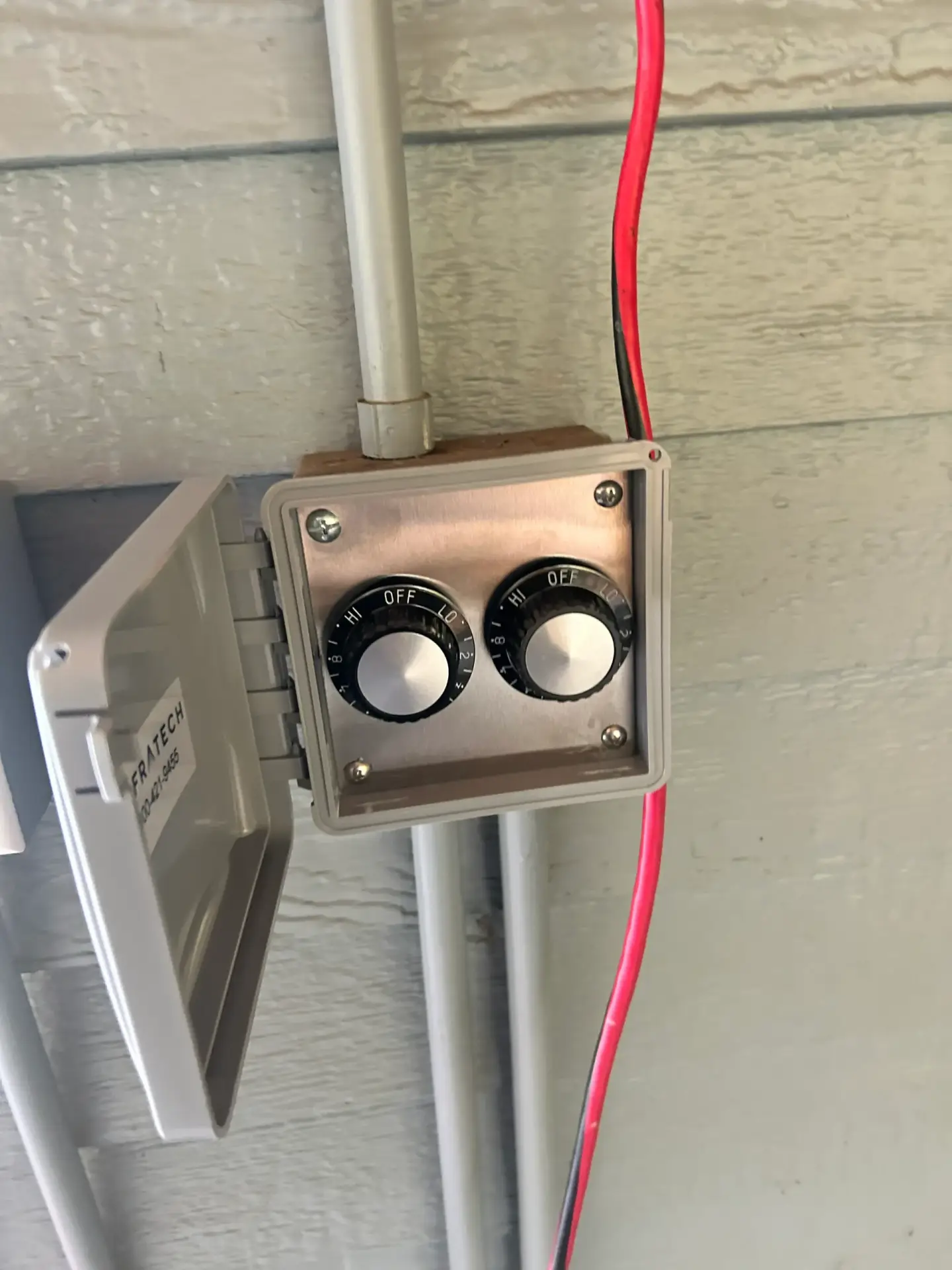 Dual-control rotary switch installed by Washington Electrical