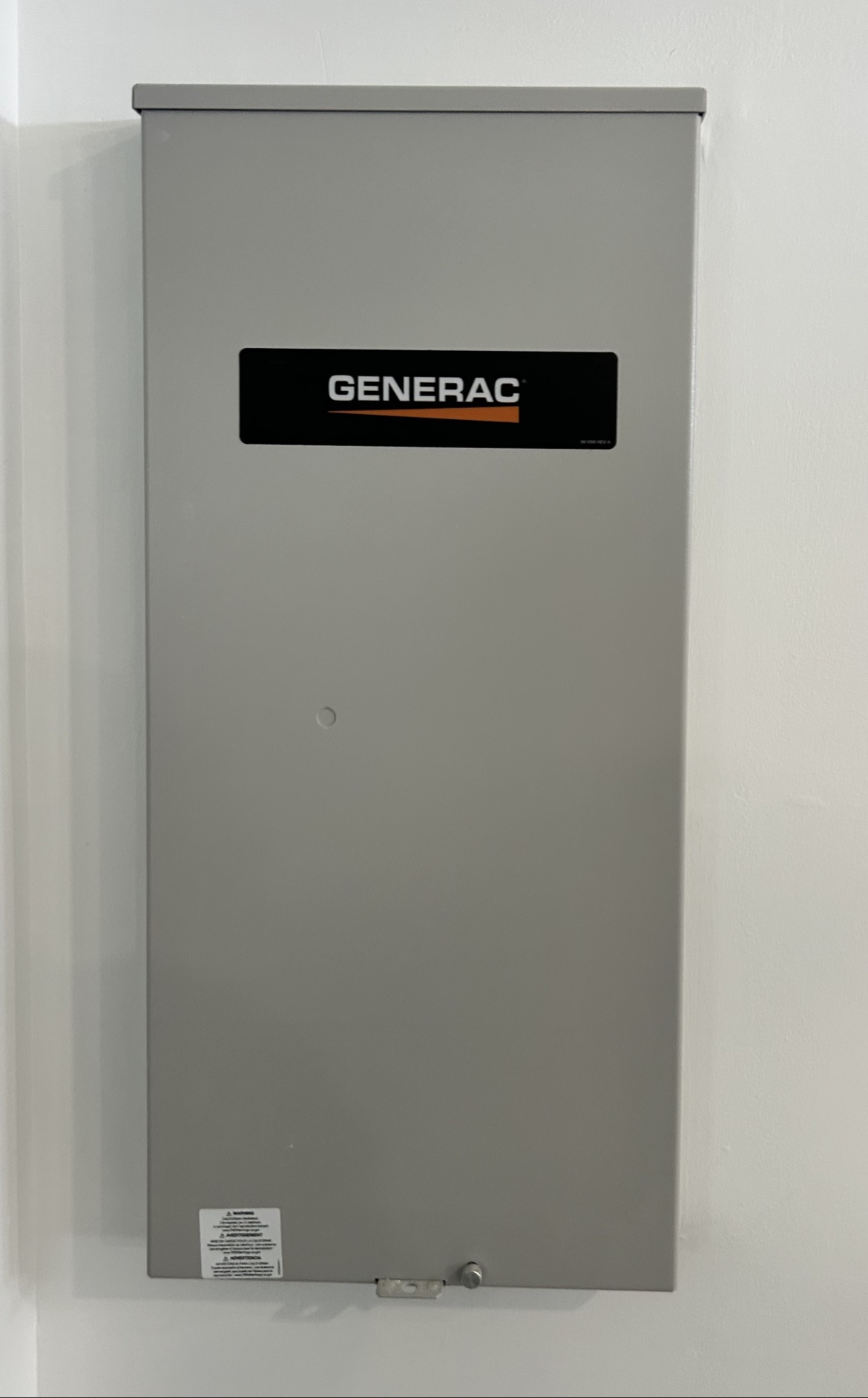 Generac automatic transfer switch installed by Washington Electrical
